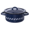 Sinine emailitud pott MODROBILA 16 cm, 1,5 l | FreshDesign.ee