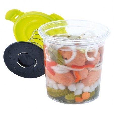 Marineerimisnõu vedruga 16x16,5 cm, 1,8 l | FreshDesign.ee