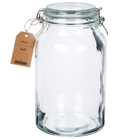Klaasist klaaspurk klambriga kaanega 4,2 l | FreshDesign.ee