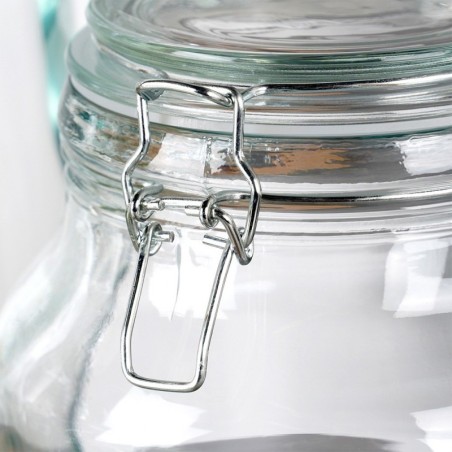 Klaasist klaaspurk klambriga kaanega 4,2 l | FreshDesign.ee