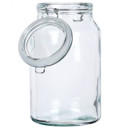 Klaasist klaaspurk klambriga kaanega 4,2 l | FreshDesign.ee