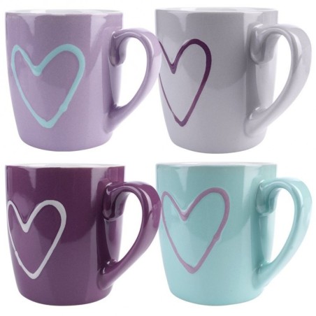 Keraamilised kruusid 350 ml 4 tk. | FreshDesign.ee