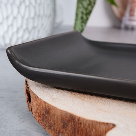 Keraamiline suupistetaldrik must 34,5x13,5 cm | FreshDesign.ee