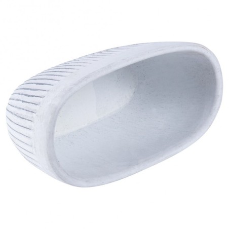 Keraamiline lillepott valge 26x13 cm | FreshDesign.ee