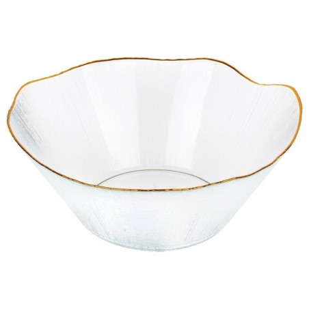 Salatikauss klaaskuldne 27 cm, 2,8 l | FreshDesign.ee