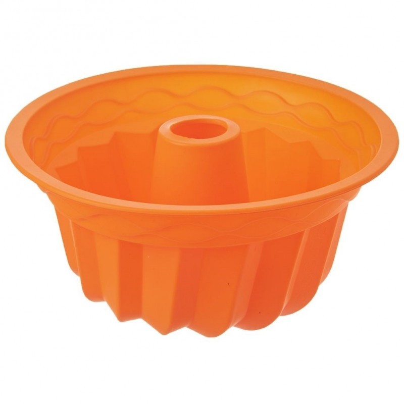 Silikoonist koogivorm korstnaga, oranž 23,5 cm | FreshDesign.ee