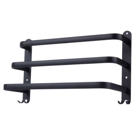 Käterätikuivati alumiinium must 40 cm | FreshDesign.ee