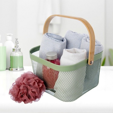 Metallist hoiukorv roheline 27x24,5x17,5 cm | FreshDesign.ee