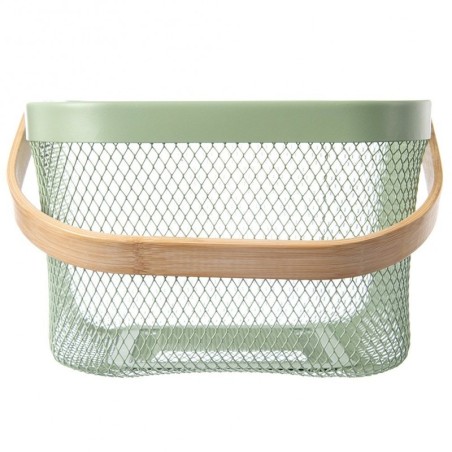 Metallist hoiukorv roheline 27x24,5x17,5 cm | FreshDesign.ee