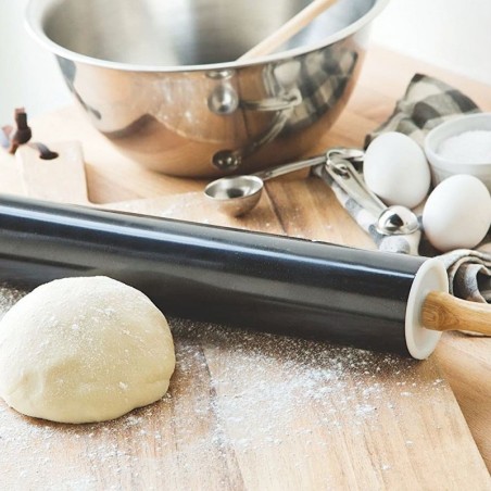 Metallist pöörlev taignarull 46 cm | FreshDesign.ee