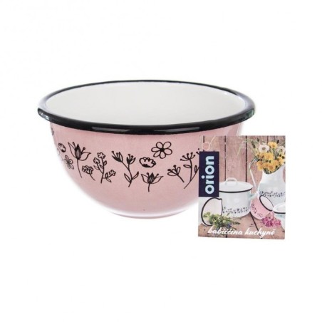 Roosa emailkauss LOUKA 12 cm, 500 ml | FreshDesign.ee