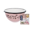 Roosa emailkauss LOUKA 12 cm, 500 ml | FreshDesign.ee