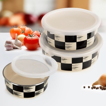 Emaileeritud kauss kaanega KALESTAHV 19 cm, 1,5 l