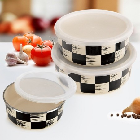 Emaileeritud kauss kaanega KALESTAHV 17 cm, 1 l