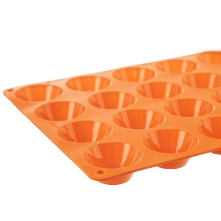 Oranž silikoonist muffinivorm väikestele k... | FreshDesign.ee