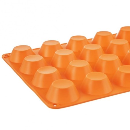 Oranž silikoonist muffinivorm väikestele k... | FreshDesign.ee
