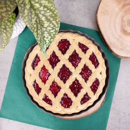 Mustast portselanist koogivorm 25 cm | FreshDesign.ee