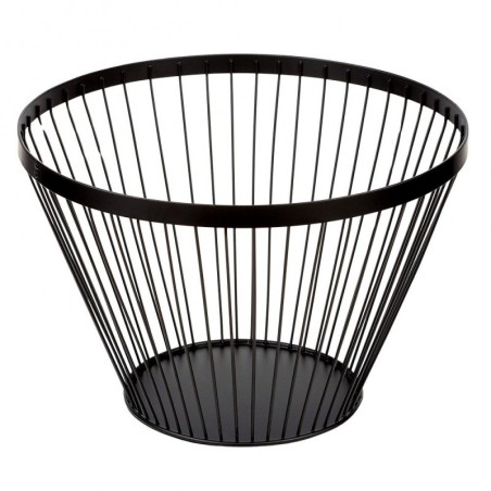 Puuviljakorv metallist must MISTY 30 cm | FreshDesign.ee