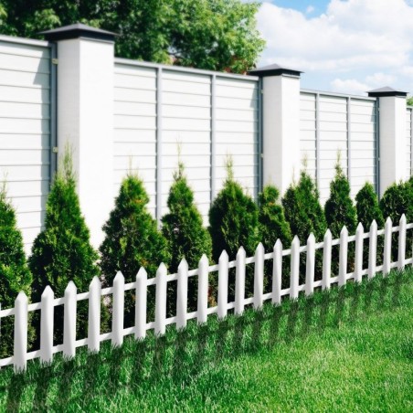 Valge aiapiire 30x30 cm 10 tk. | FreshDesign.ee