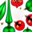 Jõulupuu ehted teravikuga, purunematud, ro... | FreshDesign.ee