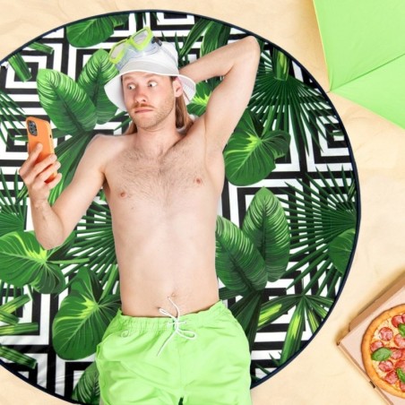 Pikniku rannamatt ümmargune 138 cm | FreshDesign.ee