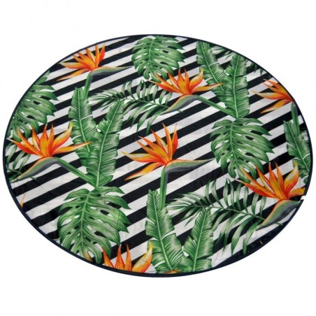 Pikniku rannamatt ümmargune 138 cm