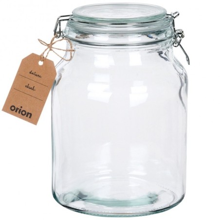 Klambriga kaanega klaaspurk IRMA 3,4 l | FreshDesign.ee