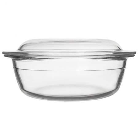 Klaasist ahjunõu kaanega 24x20x10 cm, 1,5 l | FreshDesign.ee