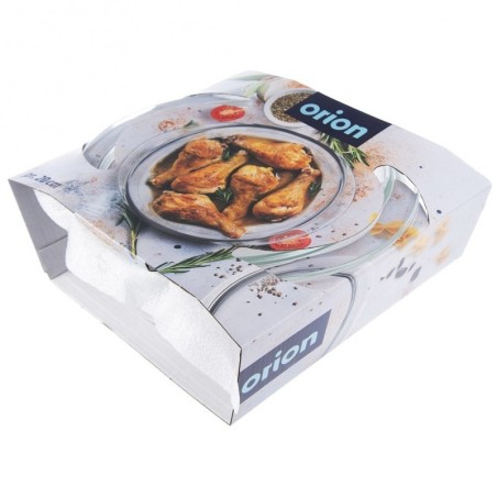 Klaasist ahjunõu kaanega 24x20x10 cm, 1,5 l | FreshDesign.ee