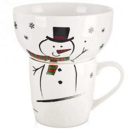 Laste kruus kausiga, portselanist lumememm... | FreshDesign.ee