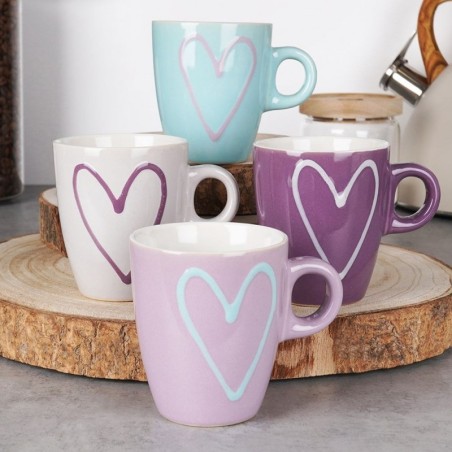 Keraamilised kruusid 230 ml 4 tk.