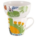 Laste kruus kausiga, portselanist dinosaur... | FreshDesign.ee