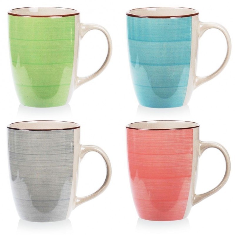 Keraamilised kruusid 350 ml 4 tk. | FreshDesign.ee