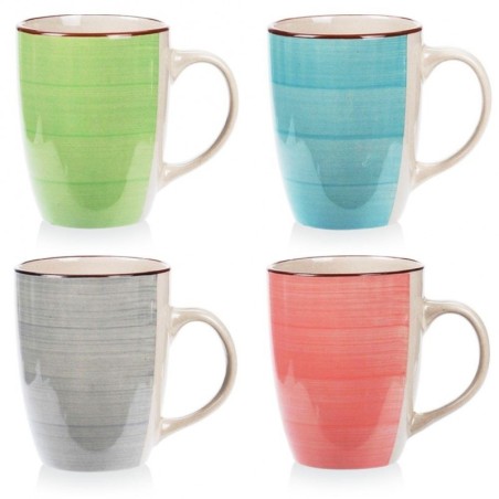 Keraamilised kruusid 350 ml 4 tk. | FreshDesign.ee