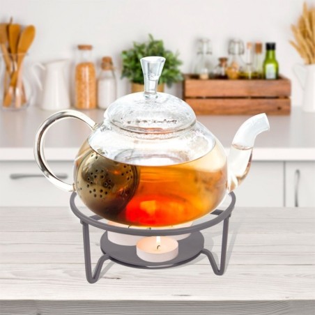 Teekannu soojendaja metall hall 16,5 cm