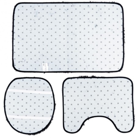 Komplekt - 3 musta vannitoamatti | FreshDesign.ee