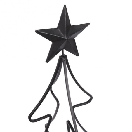 Küünlajalg metallist must jõulupuu 55 cm | FreshDesign.ee