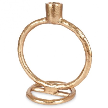 Alumiiniumist küünlajalg kuldne 19 cm | FreshDesign.ee