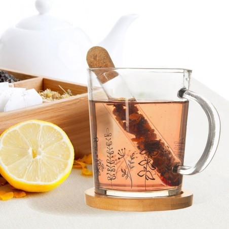 LOUKA klaasist kruus infusiooniga 400 ml 3 osaline