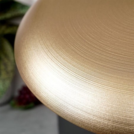 Taldrik, madal, klaas, kuldne, 32,5 cm | FreshDesign.ee