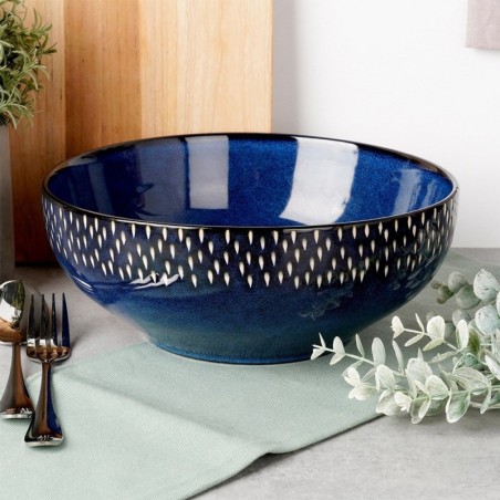 Keraamiline salatikauss, meresinine, 25 cm, 2,8 l