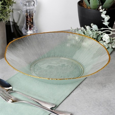 Salatikauss klaaskuldne 29,5 cm, 1,6 l | FreshDesign.ee