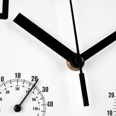 Valge seinakell termomeetri ja hügromeetri... | FreshDesign.ee