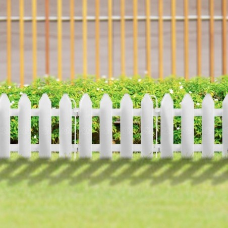 Valge aiapiire 20x15 cm 10 tk.