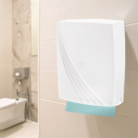 ZZ paberrätikute dosaator valge 26,5x10,5x31 cm