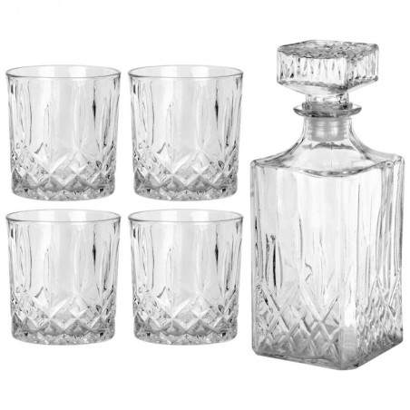 Karahvin ja viskiklaasid 900 ml + 4x300 ml | FreshDesign.ee