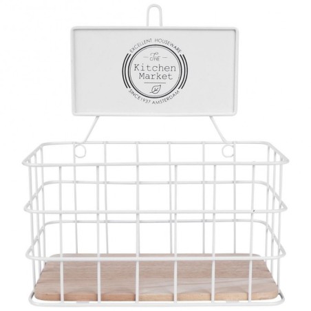 Köögiriiul metallist valge 21x12,5x24 cm | FreshDesign.ee