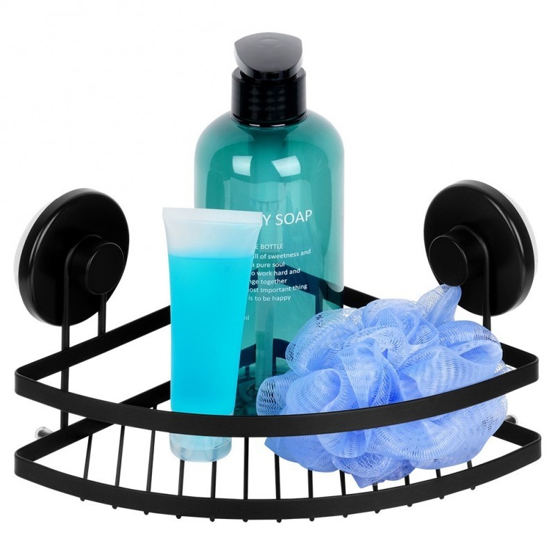 Mustast metallist iminappadega duširiiul, ... | FreshDesign.ee