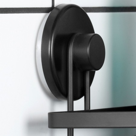 Mustast metallist iminappadega duširiiul, ... | FreshDesign.ee