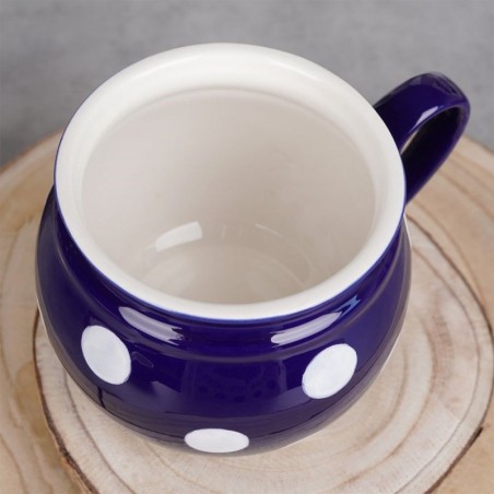 Siniste täppidega keraamiline kruus 850 ml | FreshDesign.ee